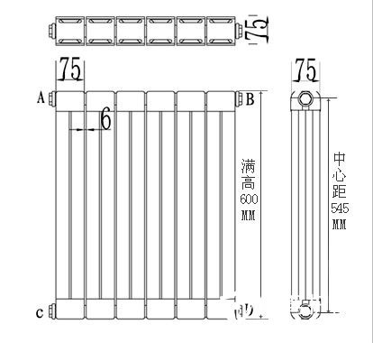 河南暖气片批发库房直销